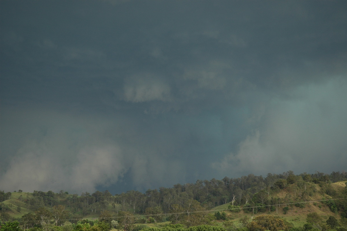 cumulonimbus supercell_thunderstorm : Wiangaree, NSW   8 November 2006