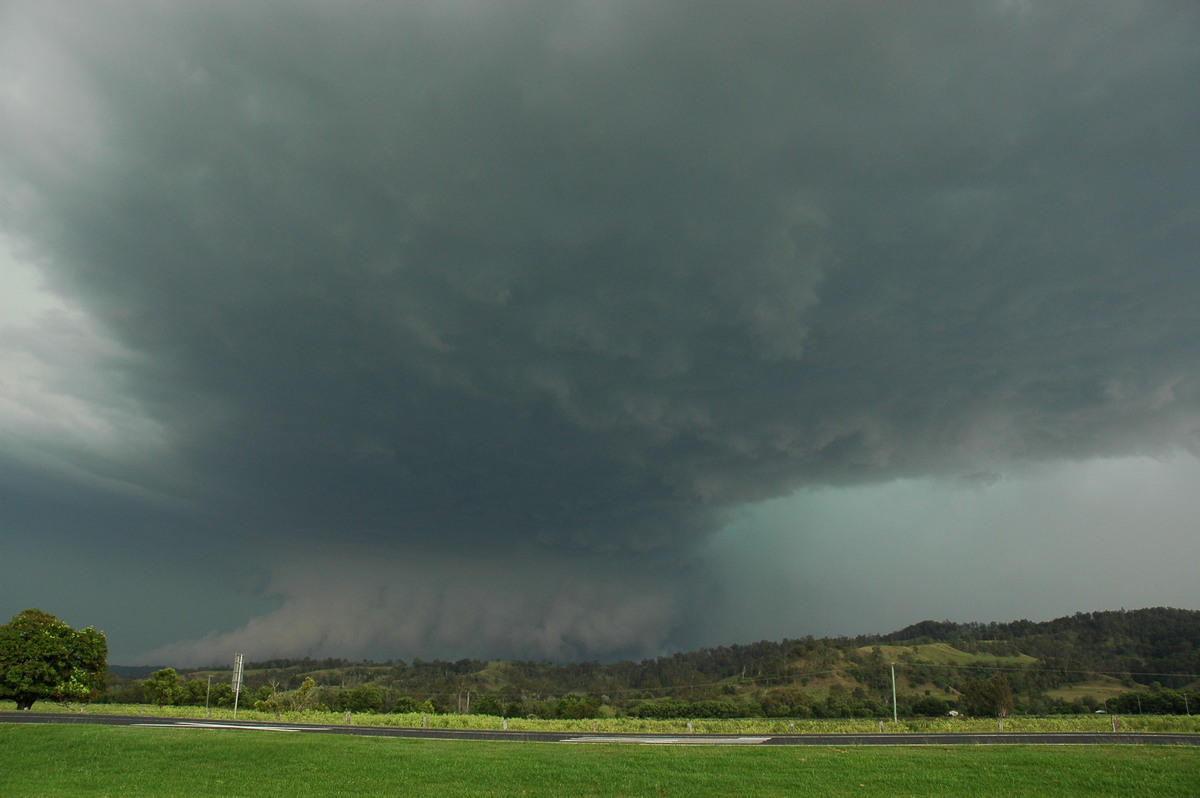 wallcloud thunderstorm_wall_cloud : Wiangaree, NSW   8 November 2006