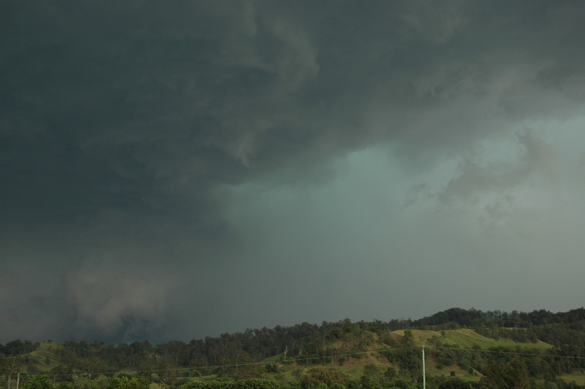 wallcloud thunderstorm_wall_cloud : Wiangaree, NSW   8 November 2006