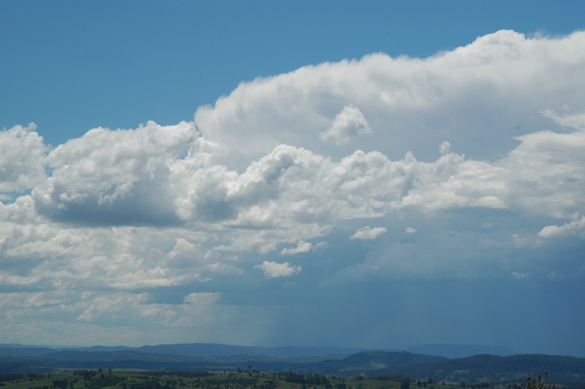 thunderstorm cumulonimbus_incus : Mallanganee NSW   11 November 2006