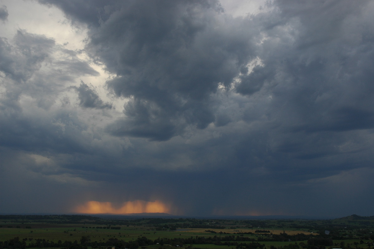 raincascade precipitation_cascade : Wyrallah, NSW   13 November 2006