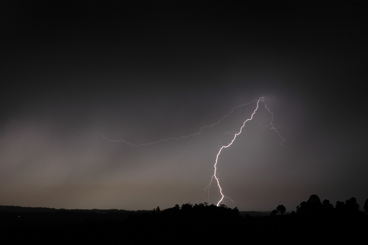 lightning lightning_bolts : McLeans Ridges, NSW   13 November 2006