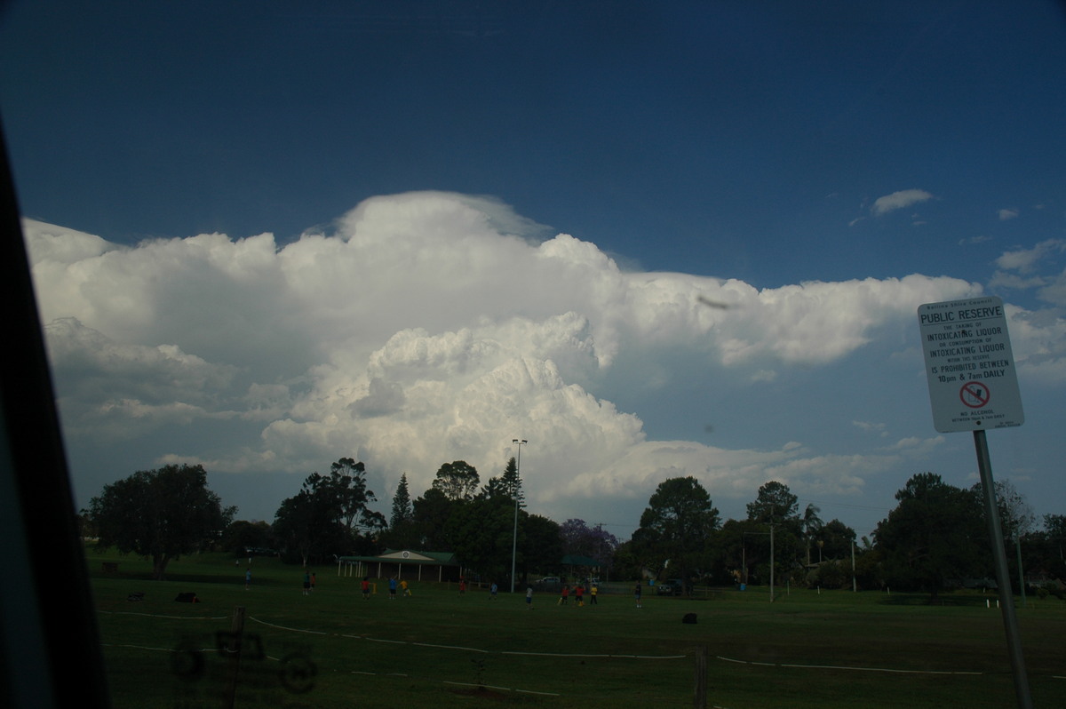 thunderstorm cumulonimbus_incus : Alstonville, NSW   15 November 2006