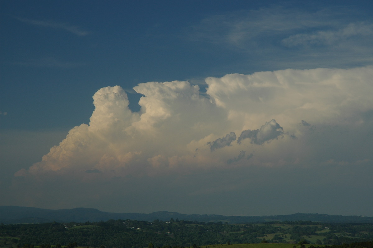 thunderstorm cumulonimbus_incus : McLeans Ridges, NSW   15 November 2006