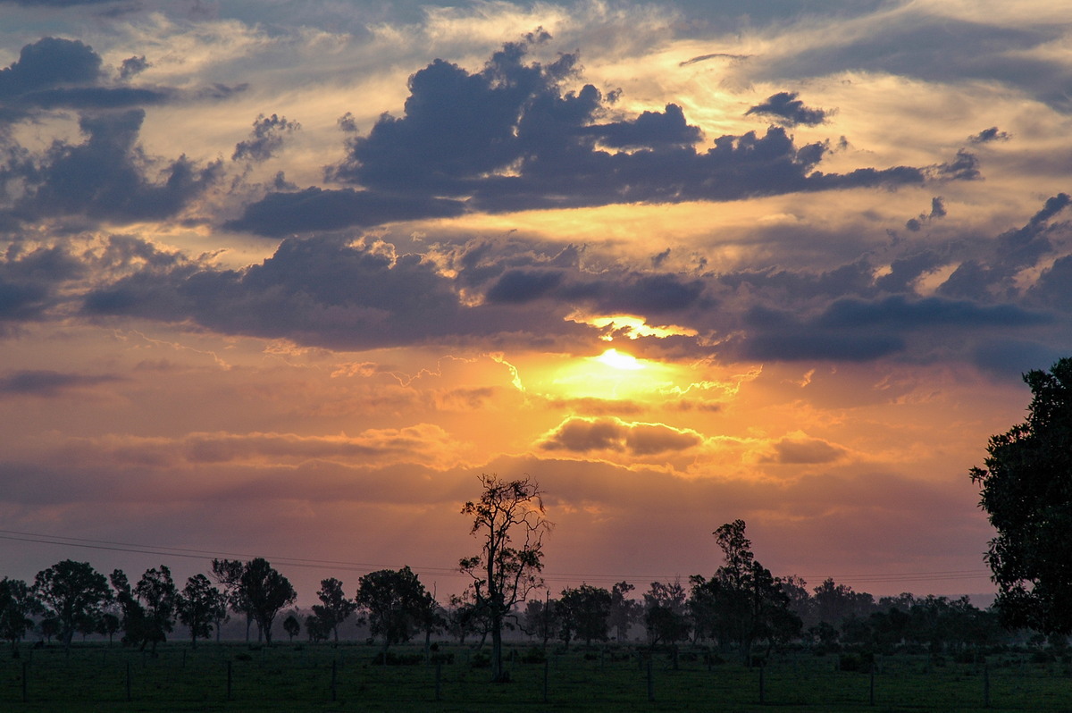 sunset sunset_pictures : Casino, NSW   26 November 2006