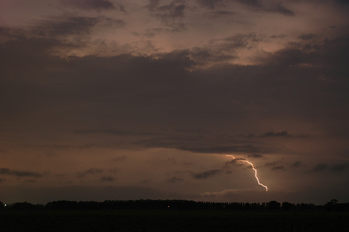 lightning lightning_bolts : N of Casino, NSW   26 November 2006