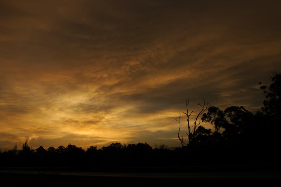 altostratus altostratus_cloud : N of Kew, NSW   28 November 2006