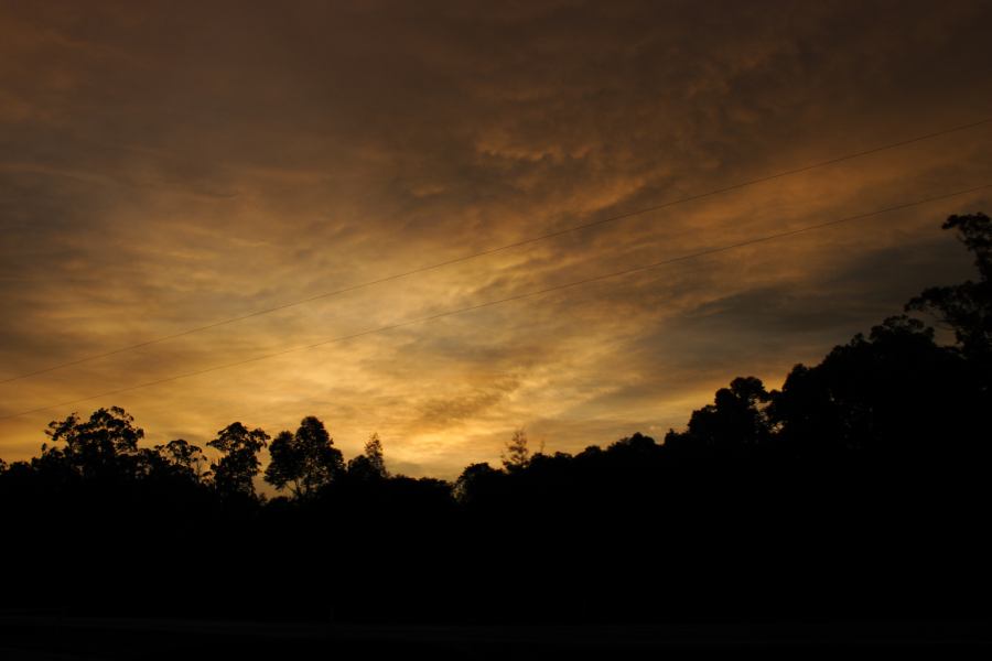 altostratus altostratus_cloud : N of Kew, NSW   28 November 2006