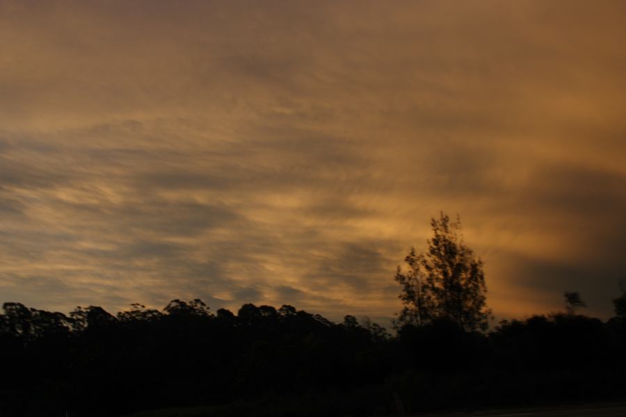 altostratus altostratus_cloud : N of Kew, NSW   28 November 2006