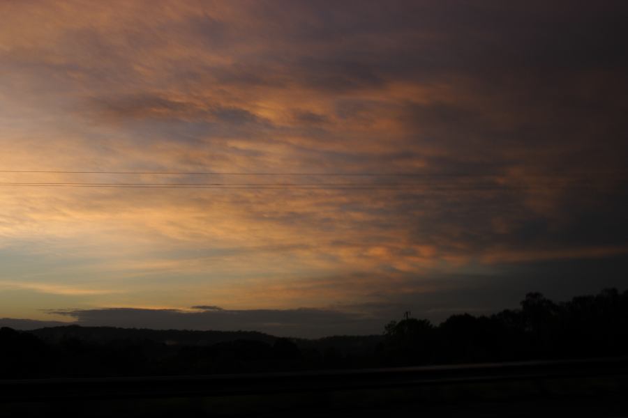 altostratus altostratus_cloud : N of Kew, NSW   28 November 2006