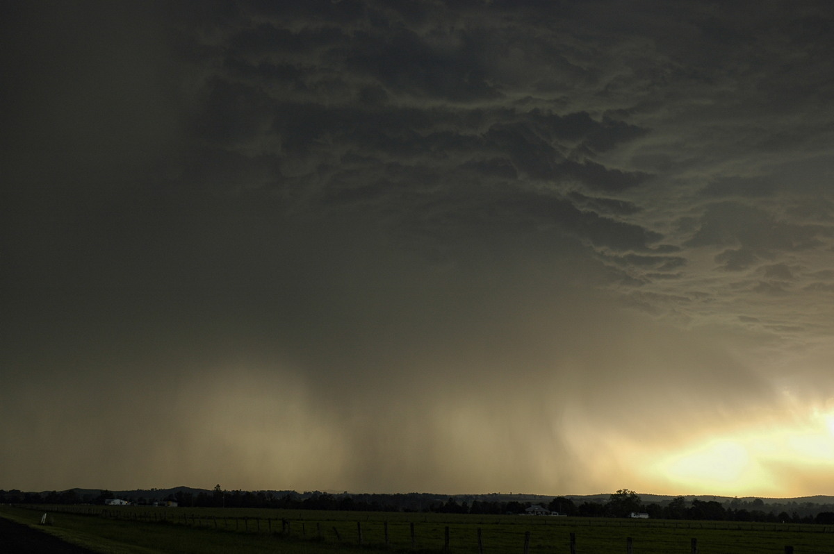 raincascade precipitation_cascade : N of Casino, NSW   29 November 2006