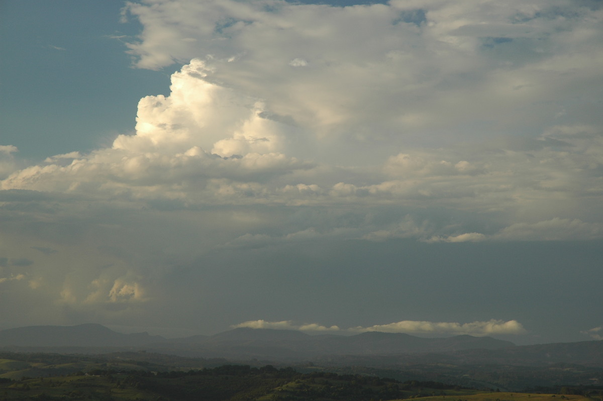 thunderstorm cumulonimbus_incus : McLeans Ridges, NSW   14 December 2006