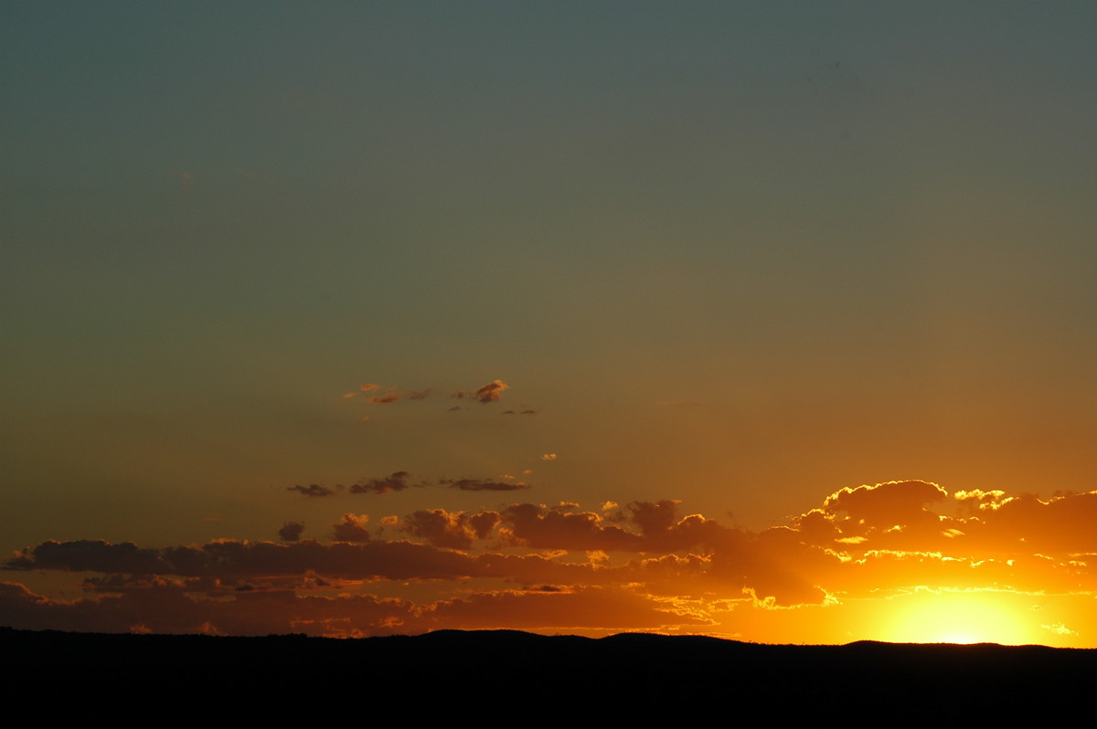 cumulus humilis : near Texas, QLD   16 December 2006