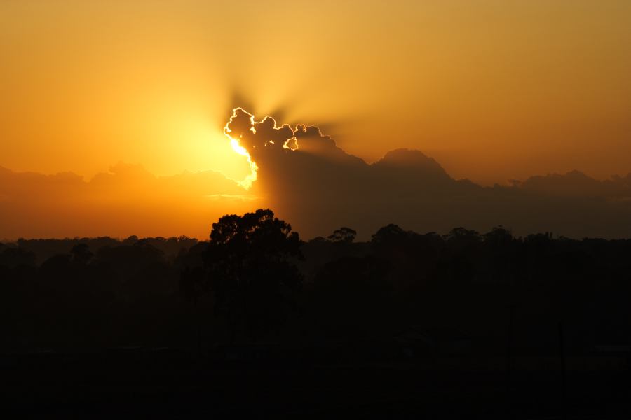 sunrise sunrise_pictures : Schofields, NSW   28 December 2006