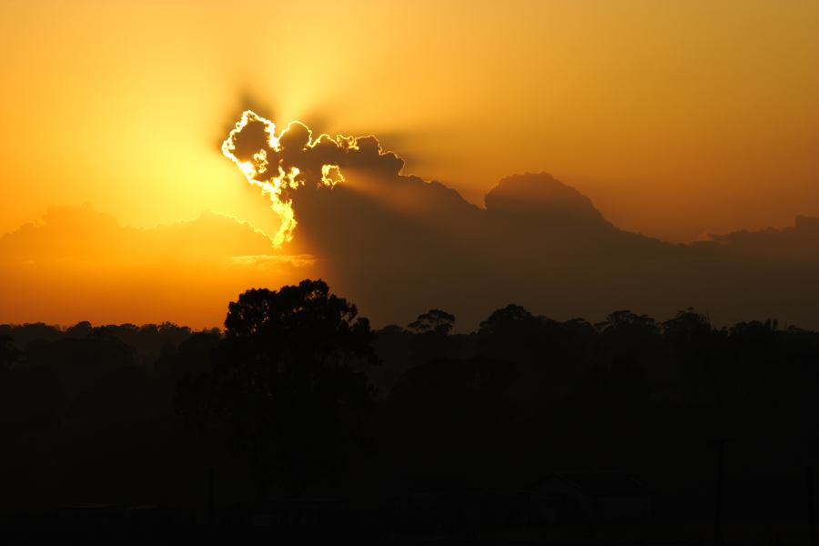 sunrise sunrise_pictures : Schofields, NSW   28 December 2006