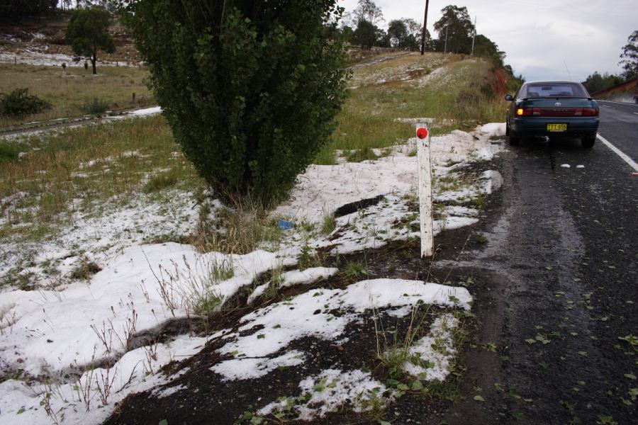 hailstones hail_stones : near Sunny Corner Yetholme, NSW   30 December 2006