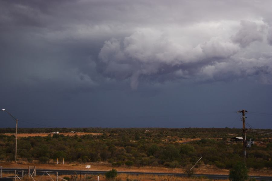 cumulonimbus thunderstorm_base : Cobar, NSW   1 January 2007