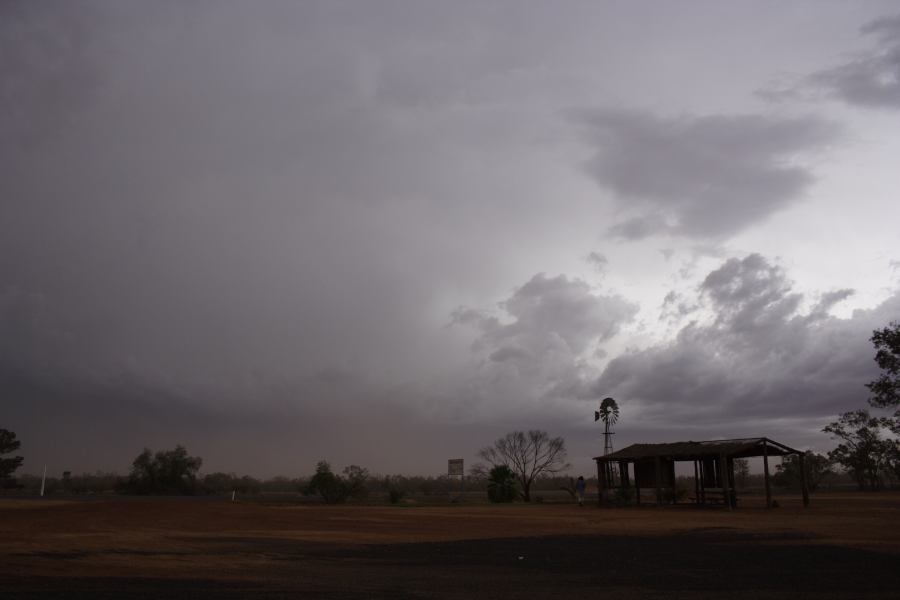 anvil thunderstorm_anvils : Barringun, NSW   2 January 2007