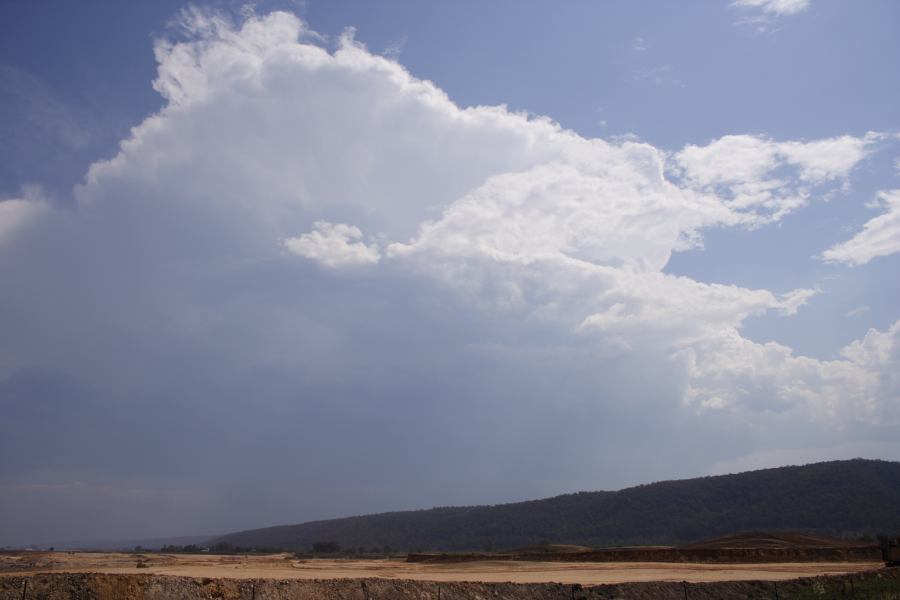 cumulonimbus supercell_thunderstorm : Castlereagh, NSW   12 January 2007