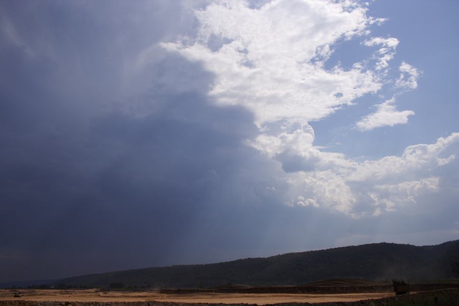 cumulonimbus supercell_thunderstorm : Castlereagh, NSW   12 January 2007