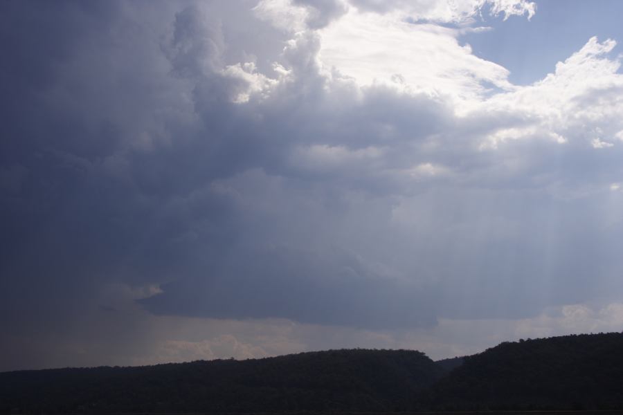 wallcloud thunderstorm_wall_cloud : Castlereagh, NSW   12 January 2007