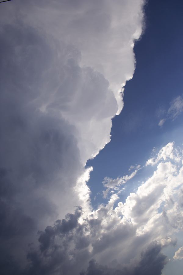 cumulonimbus supercell_thunderstorm : Castlereagh, NSW   12 January 2007