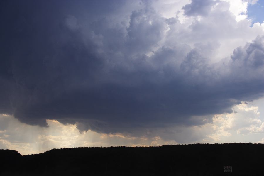 cumulonimbus supercell_thunderstorm : Castlereagh, NSW   12 January 2007