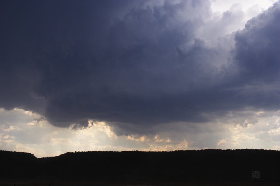 cumulonimbus supercell_thunderstorm : Castlereagh, NSW   12 January 2007