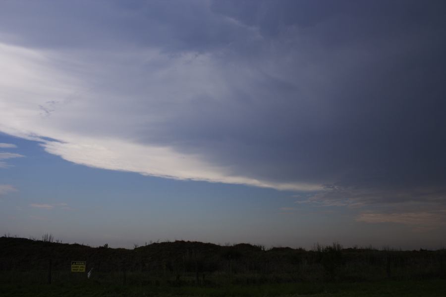 cumulonimbus supercell_thunderstorm : Castlereagh, NSW   12 January 2007