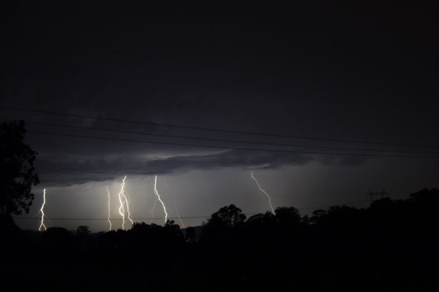 lightning lightning_bolts : E of Muswellbrook, NSW   12 January 2007