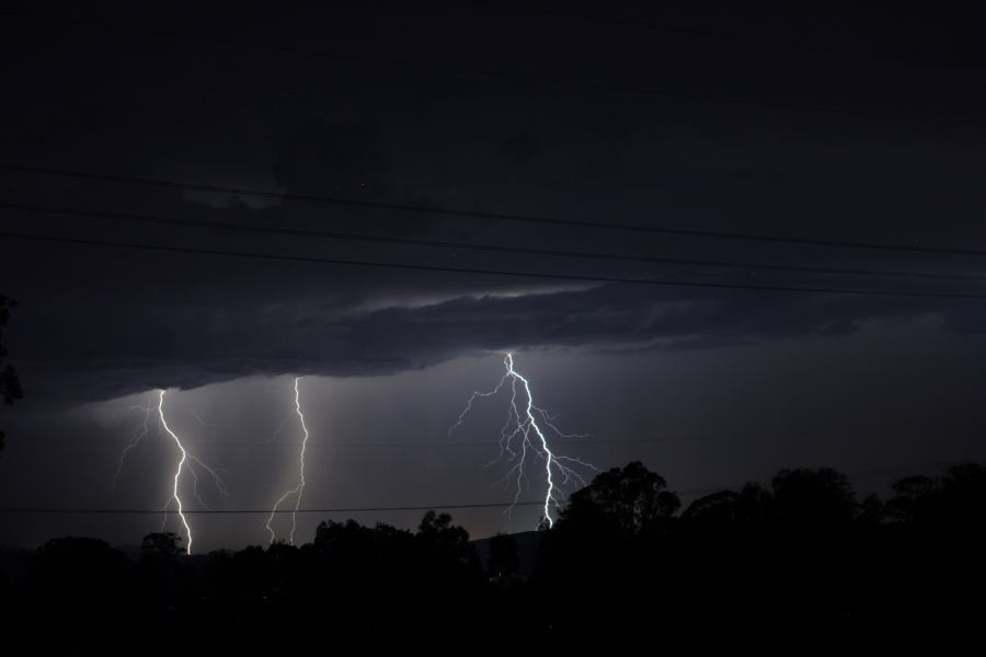 lightning lightning_bolts : E of Muswellbrook, NSW   12 January 2007