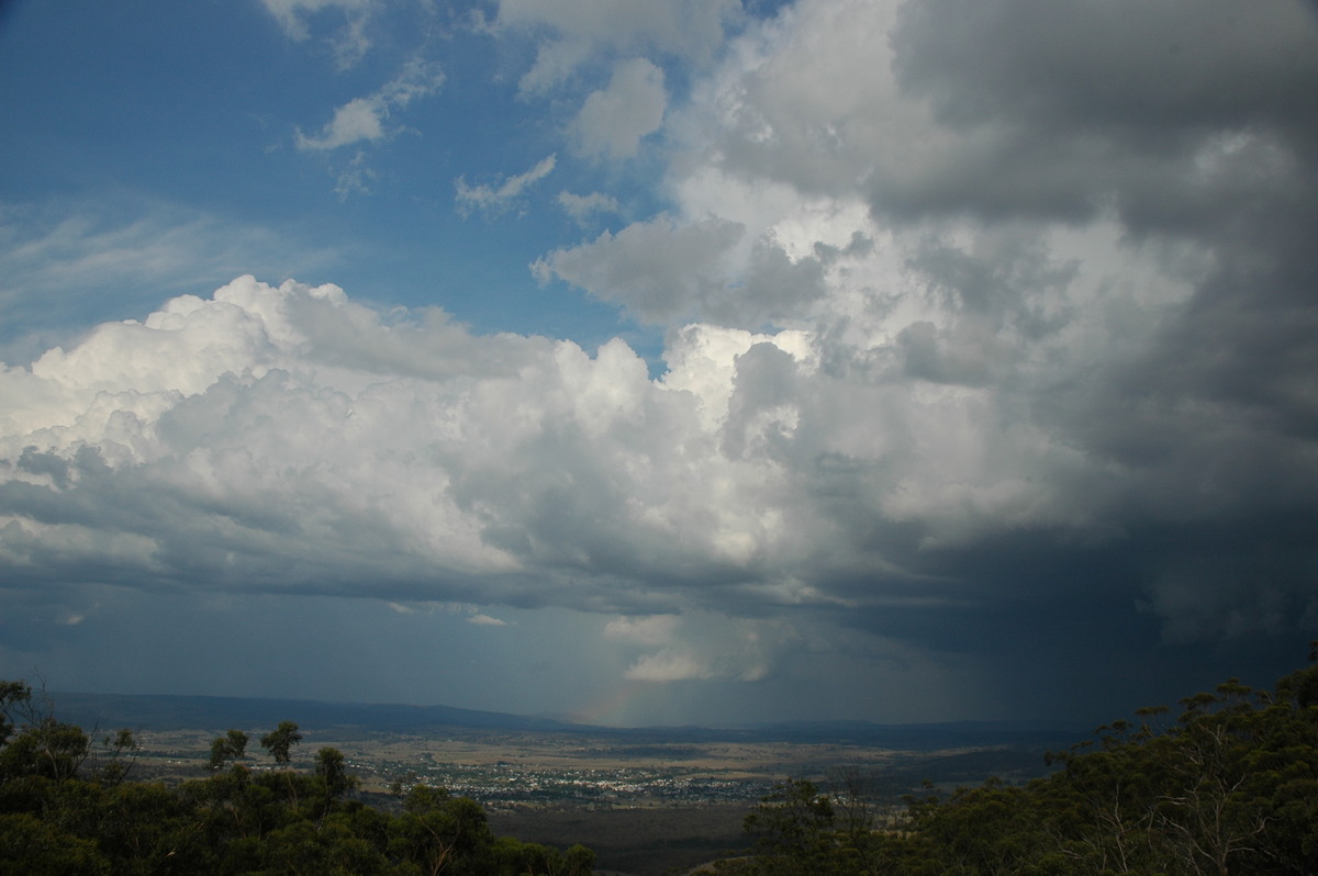 thunderstorm cumulonimbus_incus : Tenterfield, NSW   12 January 2007