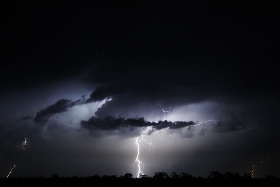 lightning lightning_bolts : Millmerran, QLD   13 January 2007