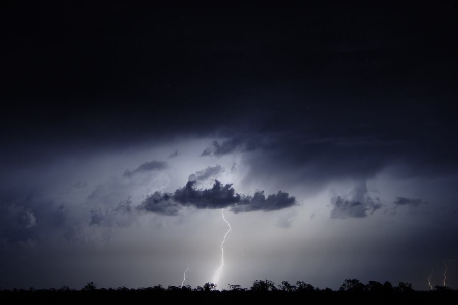 lightning lightning_bolts : Millmerran, QLD   13 January 2007