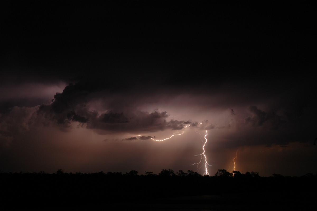 lightning lightning_bolts : Milmerran, QLD   13 January 2007