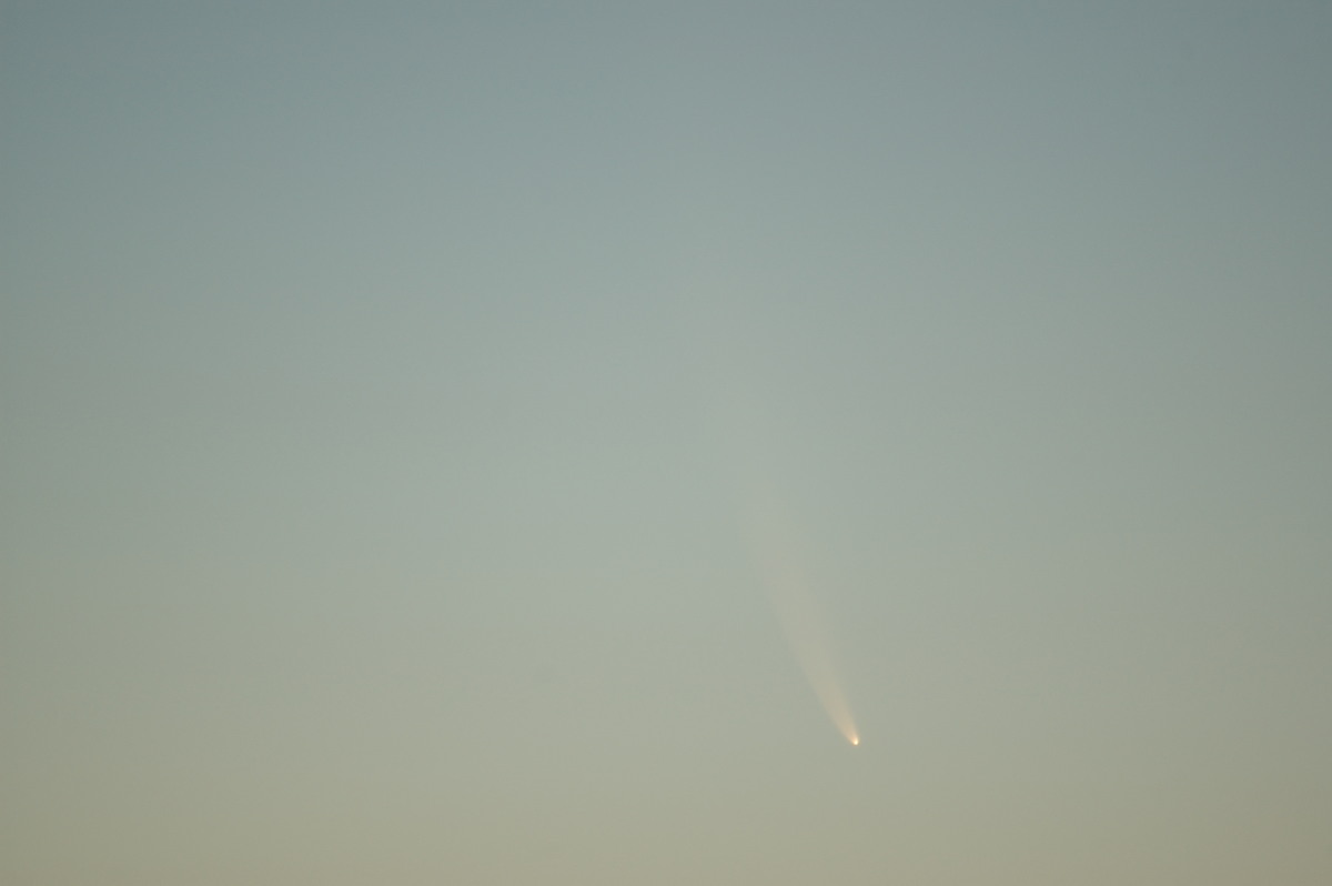 sunset sunset_pictures : Comet McNaught from McLeans Ridges   18 January 2007