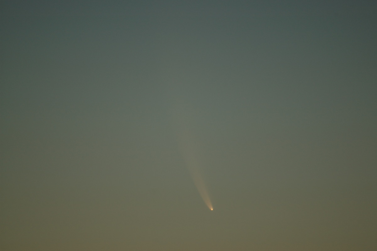 sunset sunset_pictures : Comet McNaught from McLeans Ridges   18 January 2007