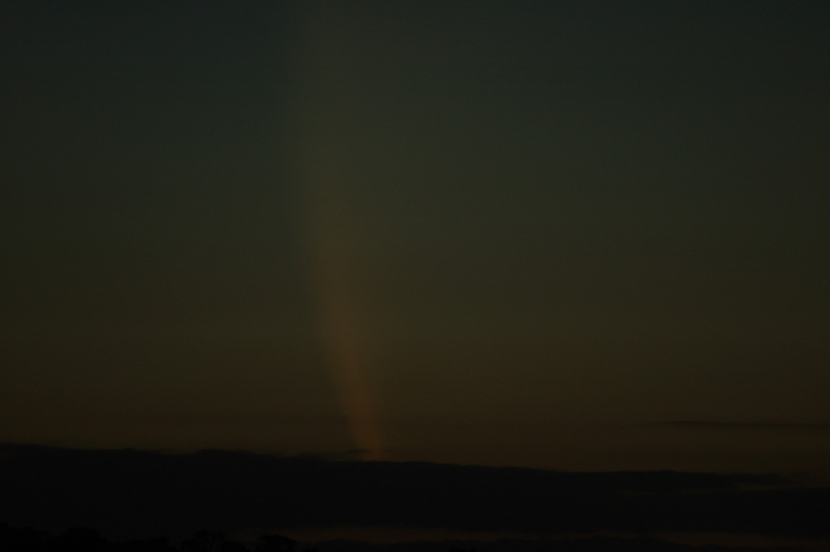 sunset sunset_pictures : Comet McNaught from McLeans Ridges   18 January 2007