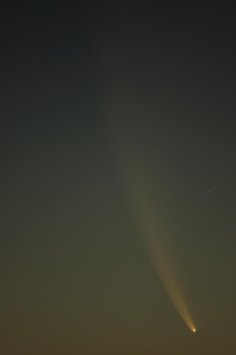 sunset sunset_pictures : Comet McNaught from McLeans Ridges   19 January 2007