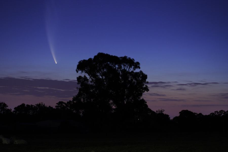 sunset sunset_pictures : Comet McNaught from Schofields   20 January 2007