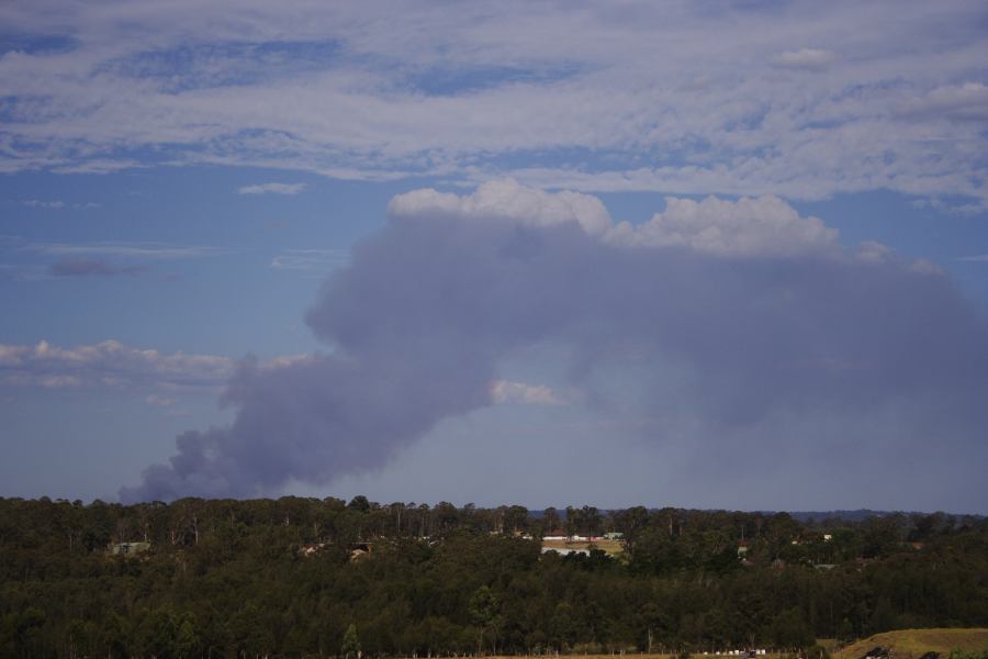 cumulus pyrocumulus : Schofields, NSW   21 January 2007