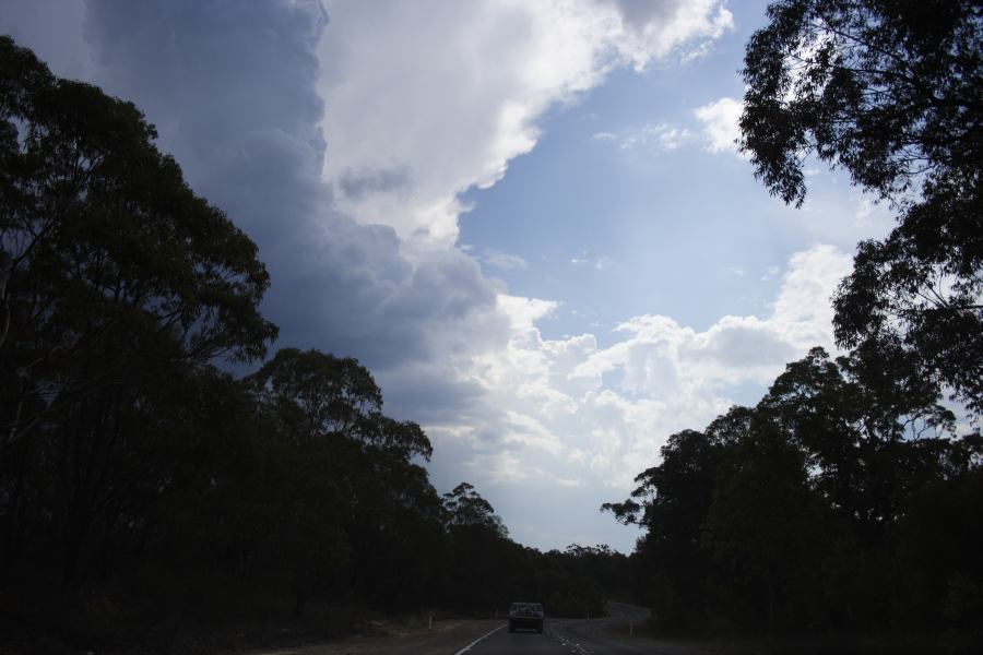 anvil thunderstorm_anvils : N of Colo Heights, NSW   23 January 2007