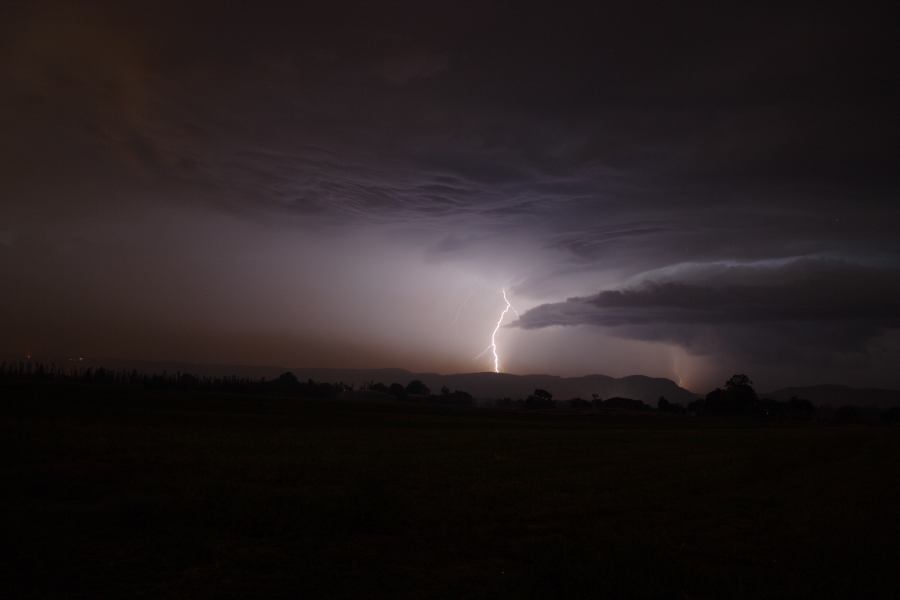 lightning lightning_bolts : near Yurramundi, NSW   23 January 2007