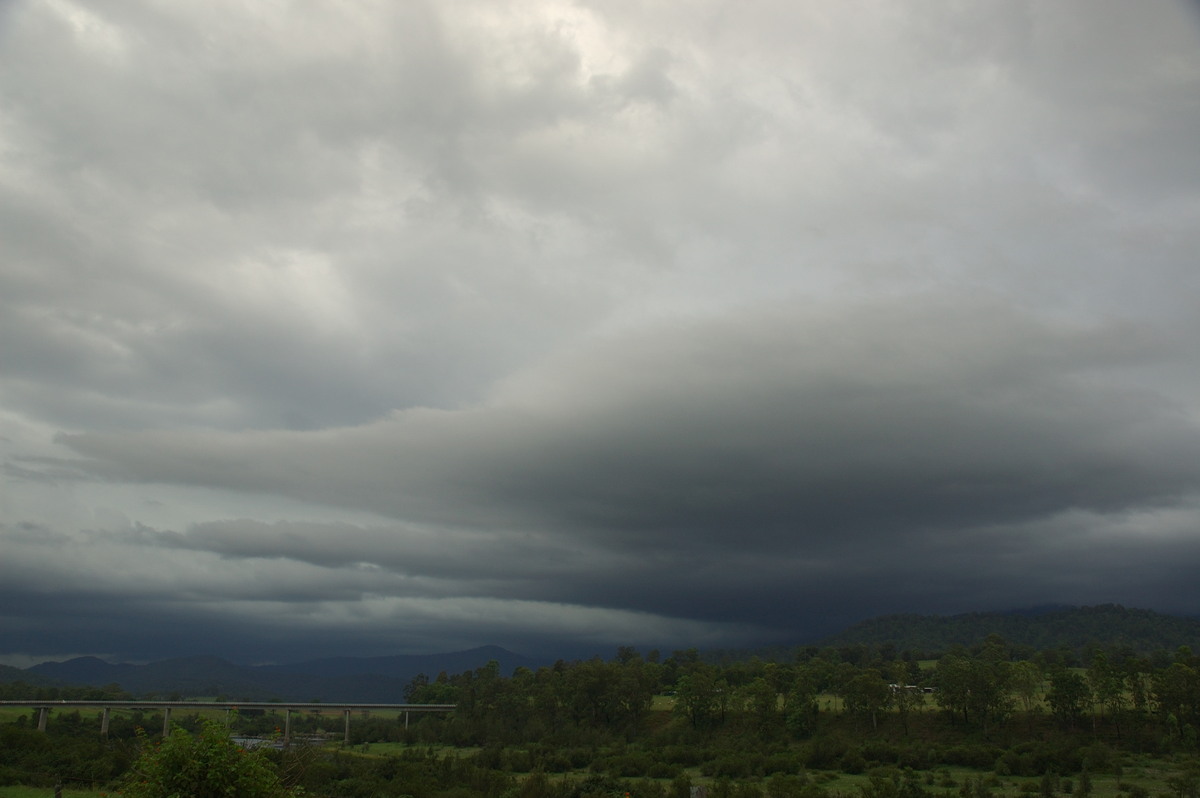 cumulonimbus thunderstorm_base : Jackadgery, NSW   26 January 2007