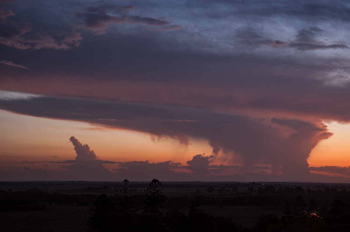 sunset sunset_pictures : N of Casino, NSW   30 January 2007