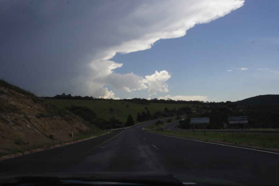 cumulonimbus supercell_thunderstorm : near Lithgow, NSW   7 February 2007