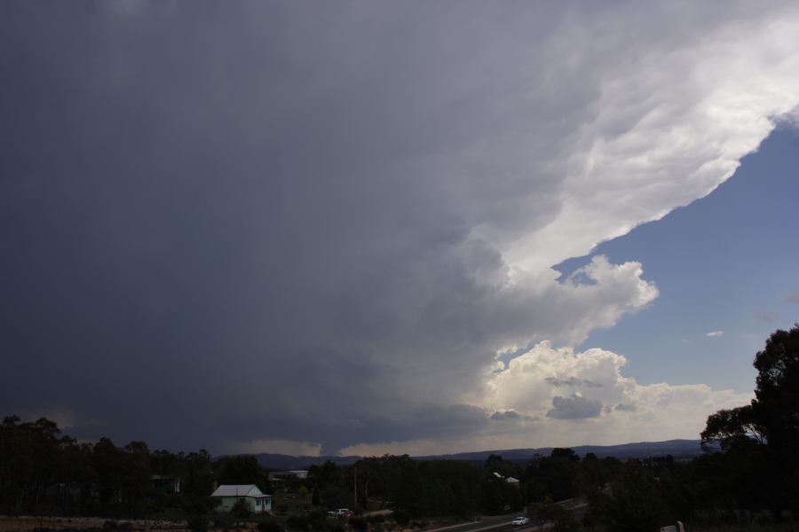 anvil thunderstorm_anvils : near Lithgow, NSW   7 February 2007