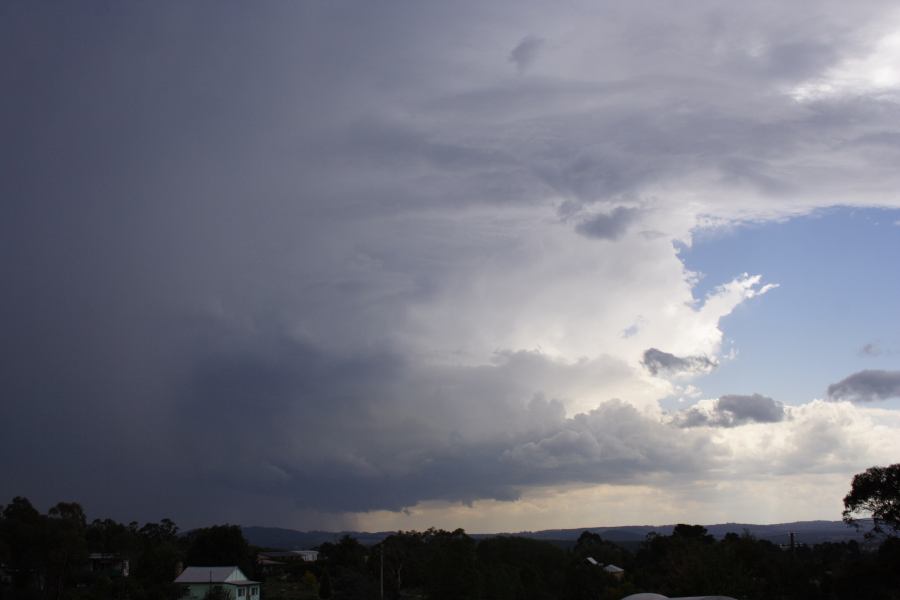 wallcloud thunderstorm_wall_cloud : near Lithgow, NSW   7 February 2007