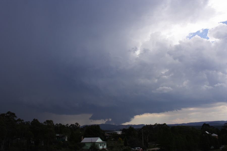 cumulonimbus supercell_thunderstorm : near Lithgow, NSW   7 February 2007