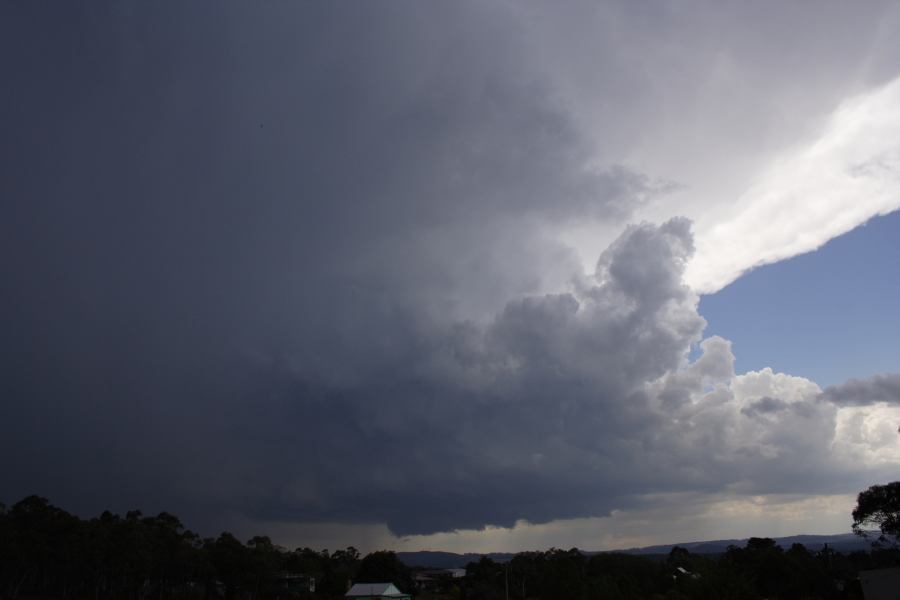 cumulonimbus supercell_thunderstorm : near Lithgow, NSW   7 February 2007